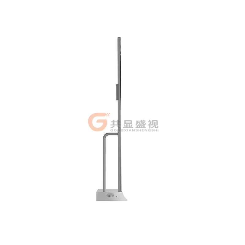 OLED透明觸摸屏-55寸立式OLED屏，L型扶手款